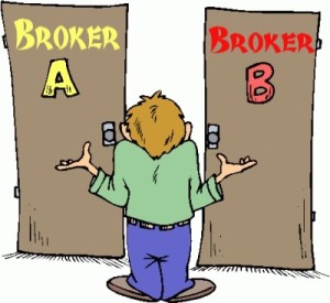 Pick a Stock Broker picking a stock broker